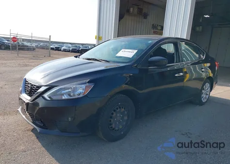 2019 Nissan Sentra S из США, поврежденный, VIN 3N1AB7AP5KY352201